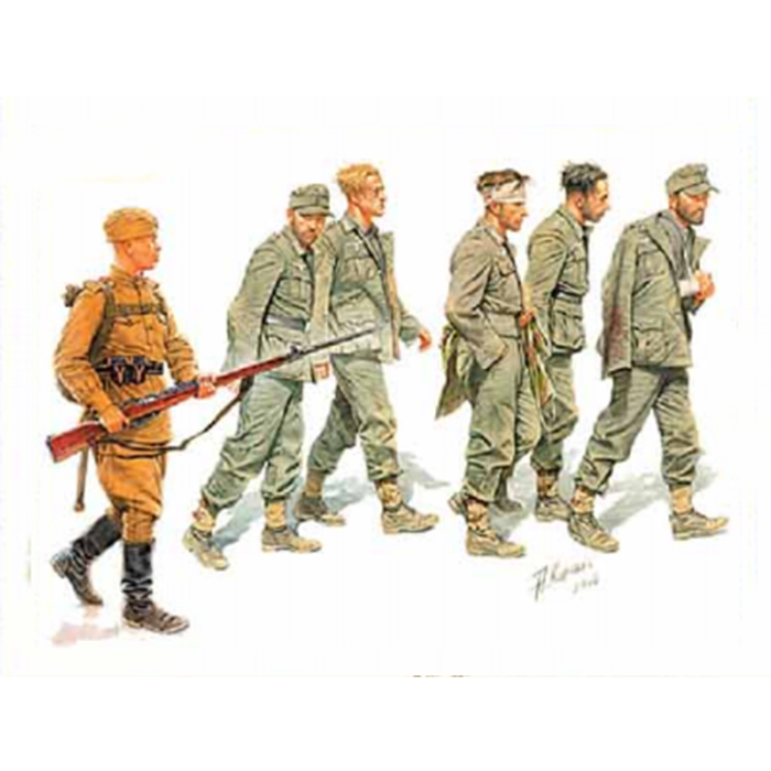 MASTER BOX 1/35 figure  German Captives, 1944